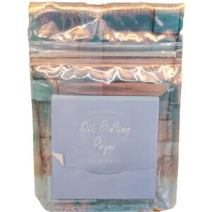 Oil Blotting Paper 20 Sheets Relax You Deserve It Makeup Oil Blotting